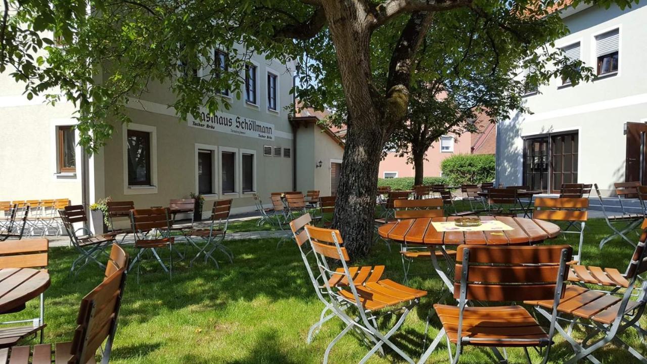 Gasthaus Schoellmann フォイヒトヴァンゲン エクステリア 写真